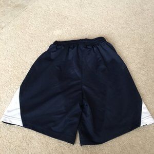 Blue w/White Soccer Shorts -Large